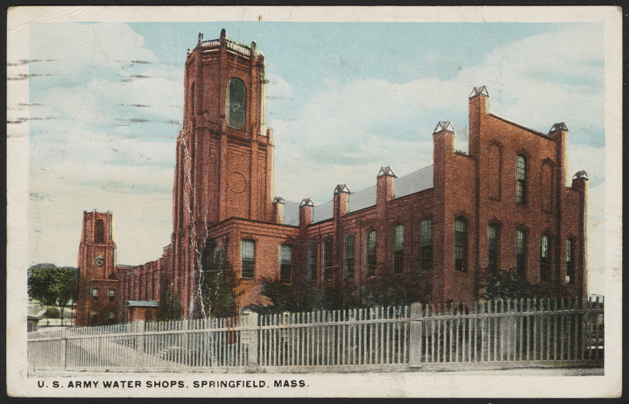 U.S. Army Water Shops, Springfield, Mass.