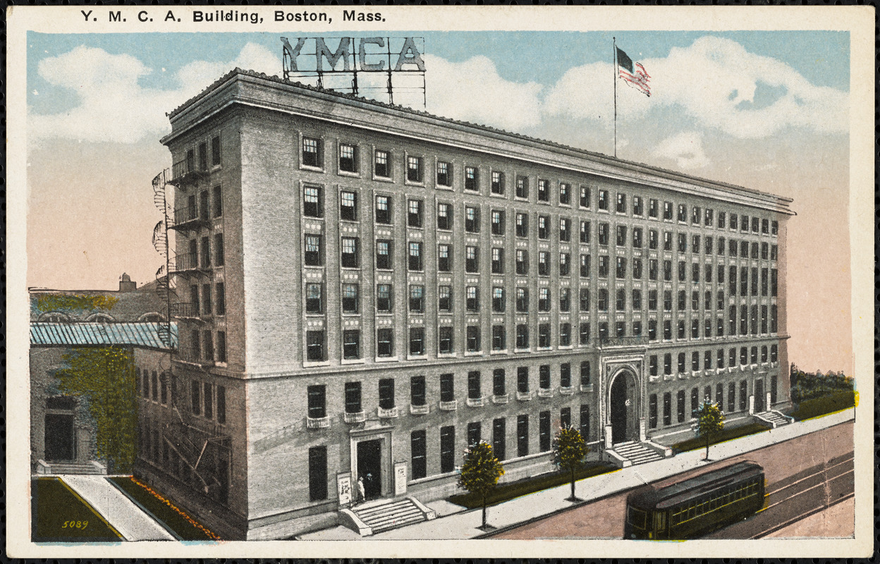 Y Building Boston Y.M.C.A. building, Boston, Mass. - Digital Commonwealth
