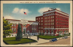 Public Library and Y.M.C.A., Brockton, Massachusetts