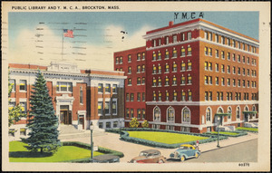 Public Library and Y.M.C.A., Brockton, Mass.