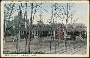 U.S. National Cantonment, Camp Devens, Ayer, Mass. (Depot Brigade, Y.M.C.A. Hut No. 24)