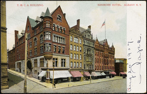 Y.M.C.A. building Kenmore Hotel. Albany N.Y.
