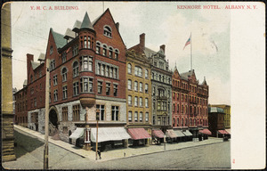 Y.M.C.A. building Kenmore Hotel. Albany N.Y.