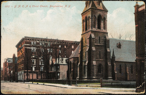 Y.M.C.A. & Christ Church, Binghamton, N.Y.