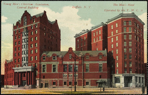 Young Men's Christian Association, Central building, Buffalo, N.Y., the Men's Hotel operated by the Y.M.C.A.