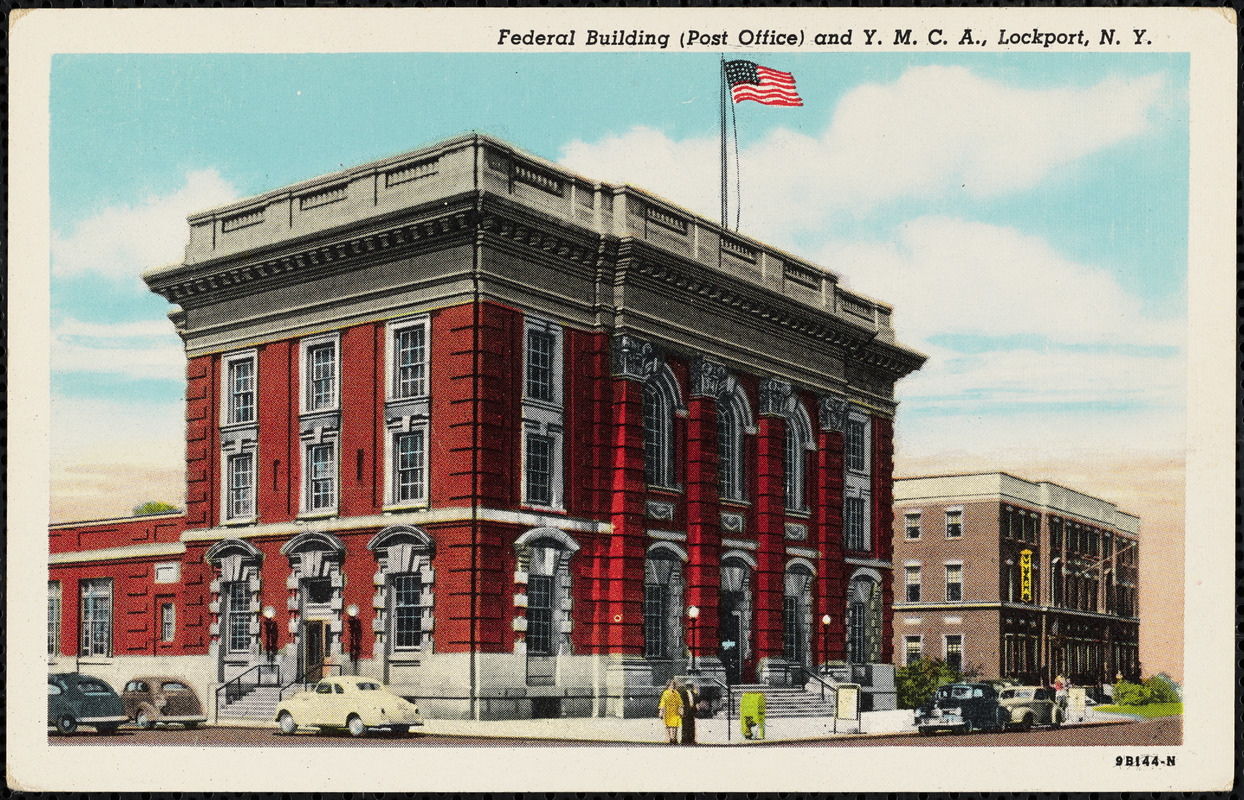 Federal building (Post Office) and Y.M.C.A., Lockport, N.Y. Digital