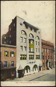 The Y.M.C.A. building, Troy, N.Y.