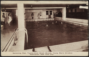 Swimming pool, Twenty-Third Street branch, Young Men's Christian Association, New York City