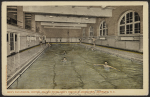 Men's natatorium, Central branch Young Men's Christian Association, Brooklyn, N.Y.