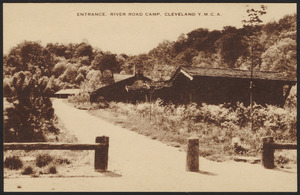 Entrance, River Road Camp, Cleveland Y.M.C.A.