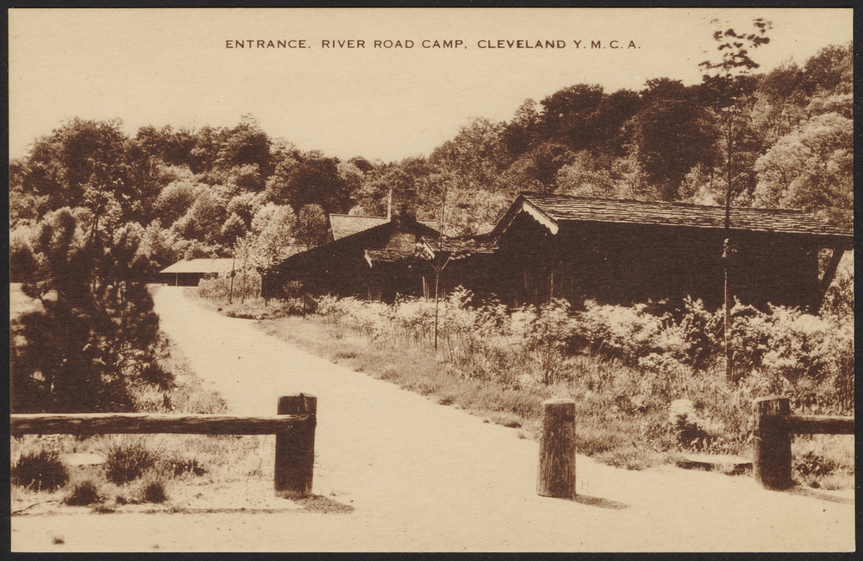 Entrance, River Road Camp, Cleveland Y.M.C.A.