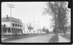 Allis Hotel, Congregational Church on Main Street Looking South