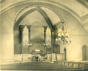 Interior of the Congregational Church