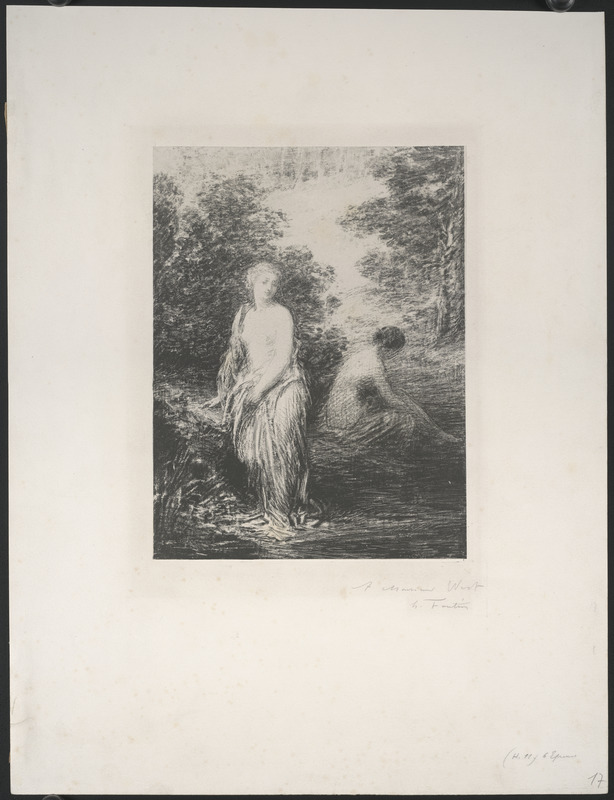 Baigneuses (1re petite planche)