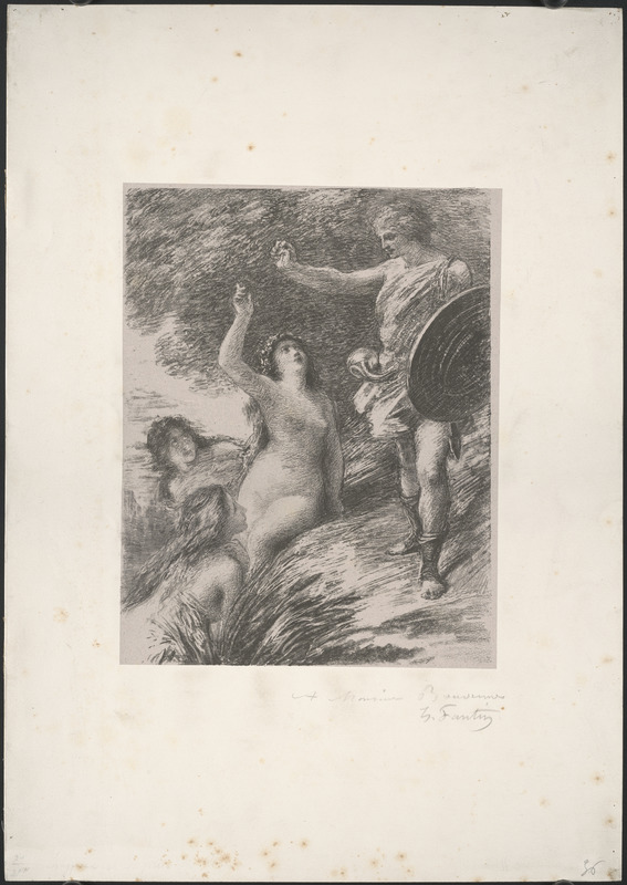 Goetterdoemmerung. Siegfried et les Filles du Rhin (1re planche)