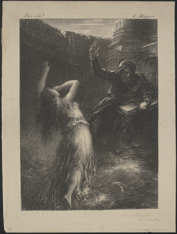 Évocation de Kundry (2e planche)