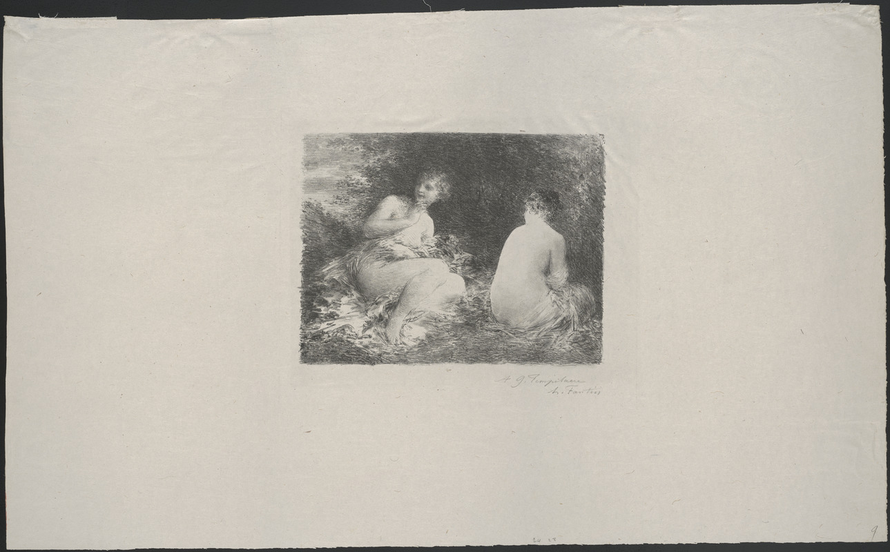 Baigneuses (2e moyenne planche)