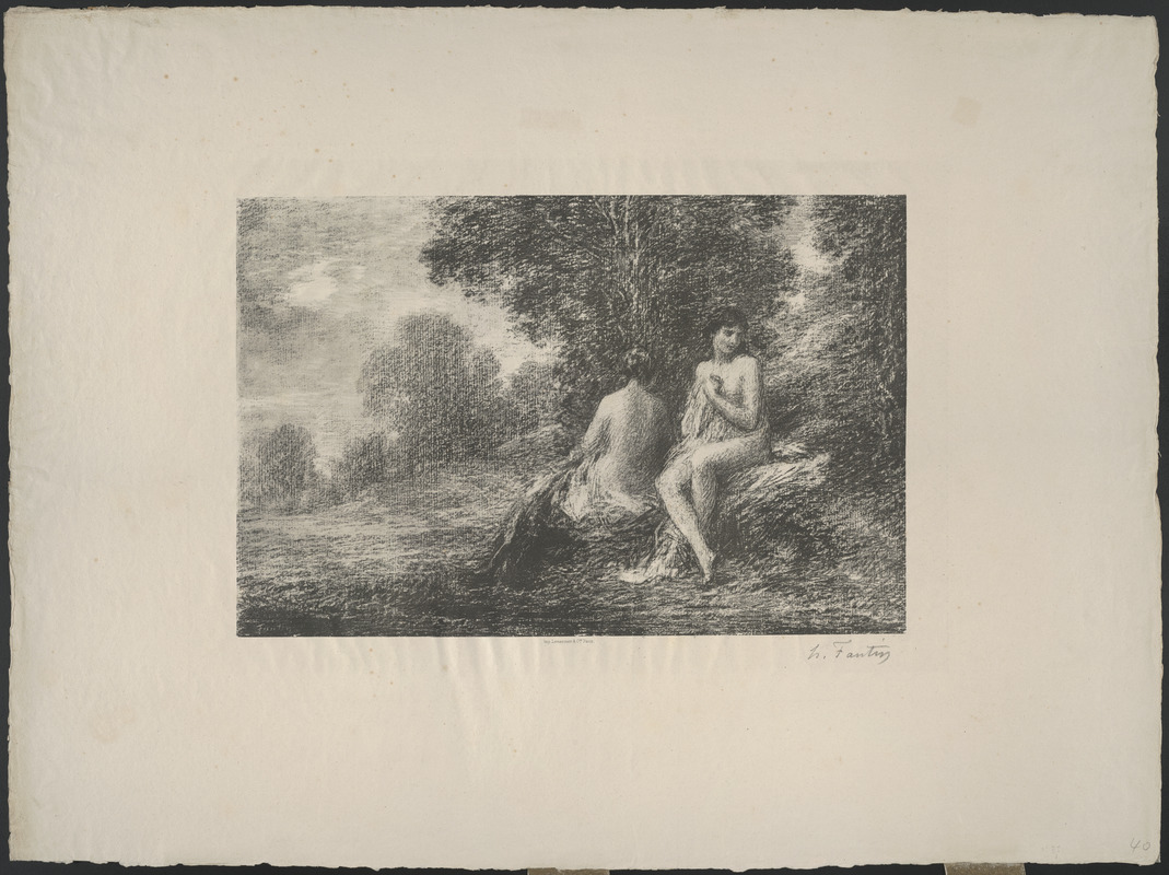 Baigneuses (1re grande planche)