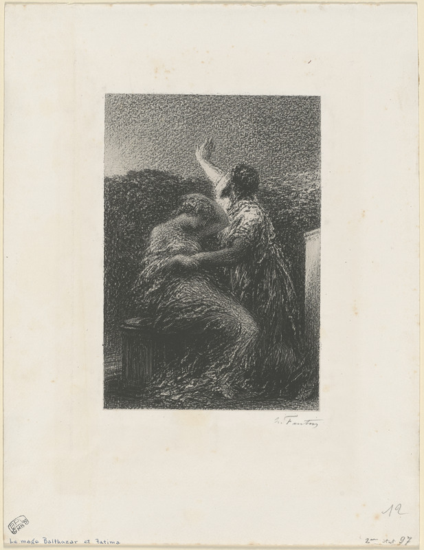 Le mage Balthazar et Fatime