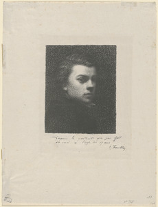 Portrait de M. Fantin à dix-sept ans