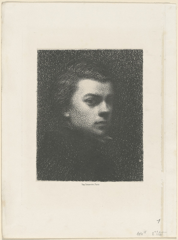 Portrait de M. Fantin à dix-sept ans