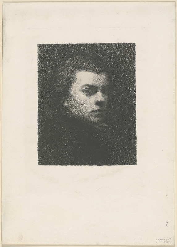 Portrait de M. Fantin à dix-sept ans