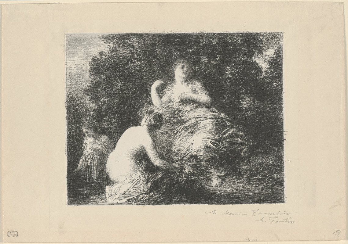 Baigneuses (moyenne planche)