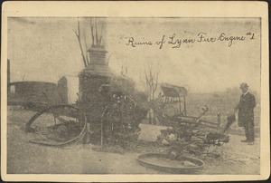 Ruins of Lynn fire engine #1