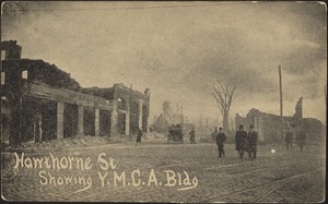 Hawthorne St showing Y.M.C.A bldg