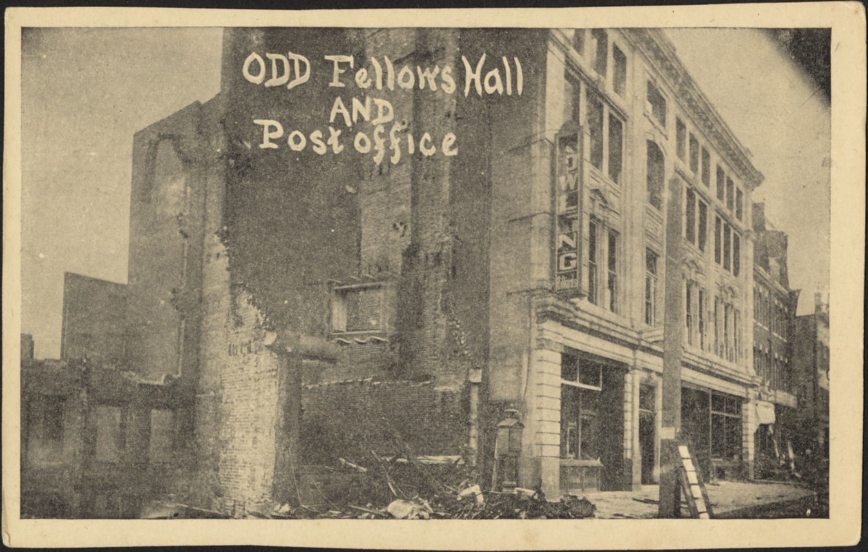 Odd Fellows Hall and post office