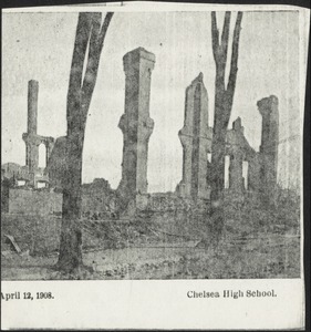 April 12, 1908. Chelsea High School