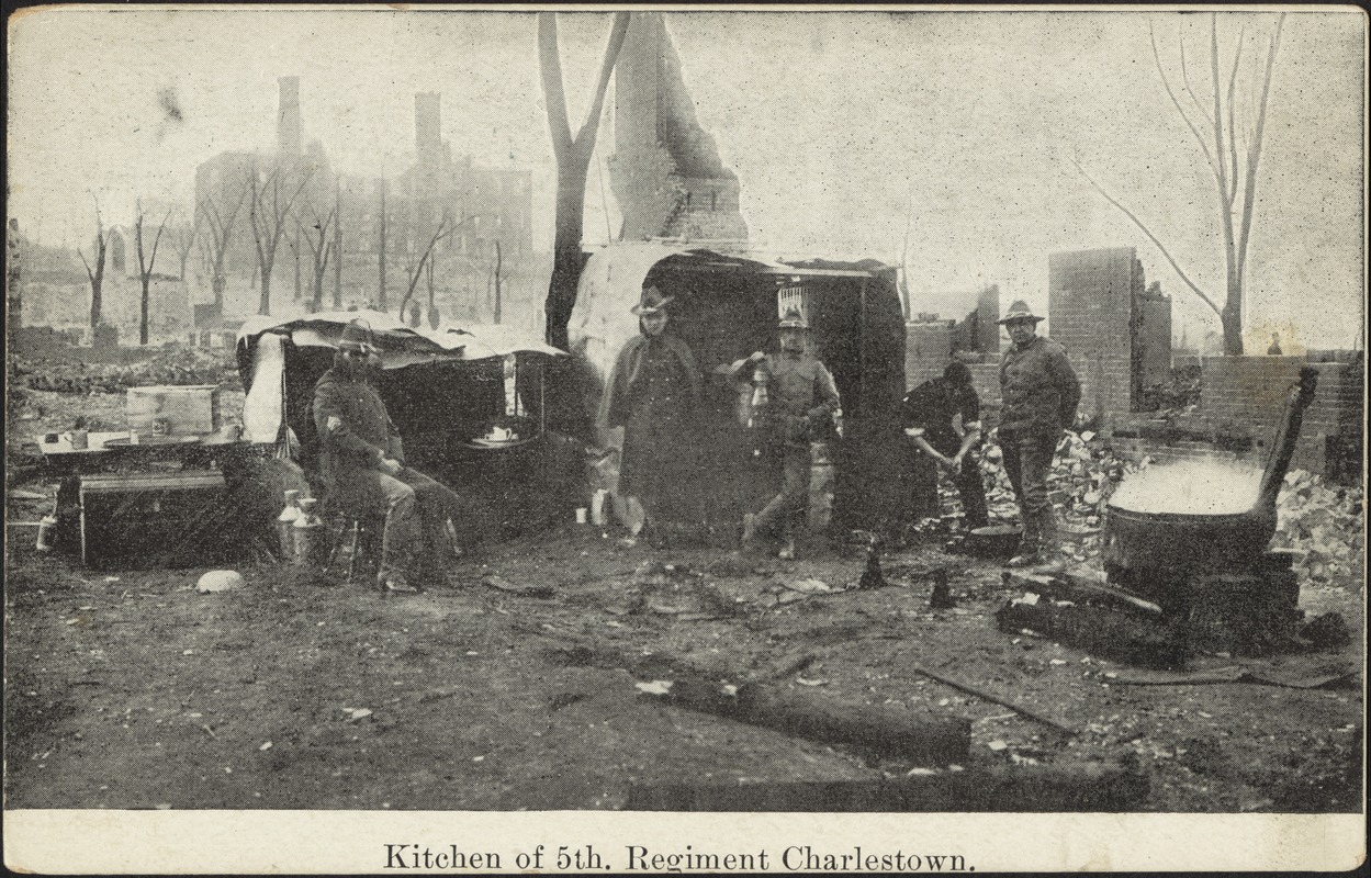 Kitchen of 5th. Regiment Charlestown