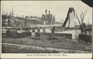 Ruins of Bellingham Hill, Chelsea, Mass.