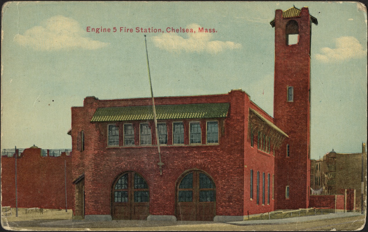 Engine 5 fire station, Chelsea, Mass.