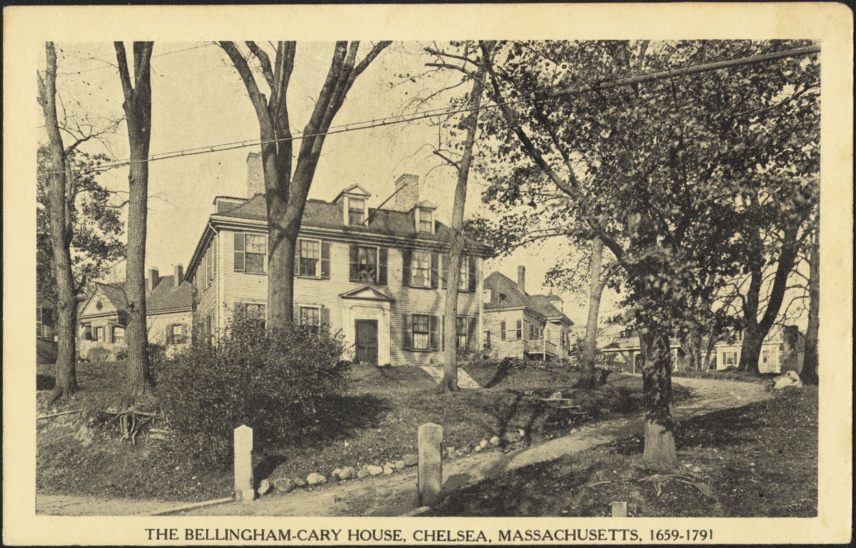 The Bellingham-Cary House, Chelsea, Massachusetts, 1659-1791