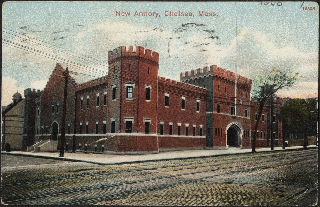 New armory, Chelsea, Mass.