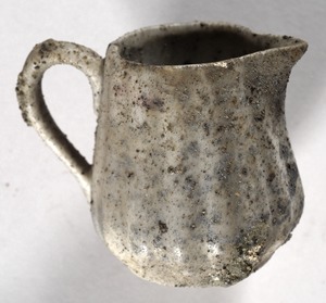 Pitcher salvaged from the Great Chelsea Fire of 1908
