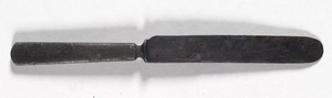 Knife salvaged from the Great Chelsea Fire of 1908