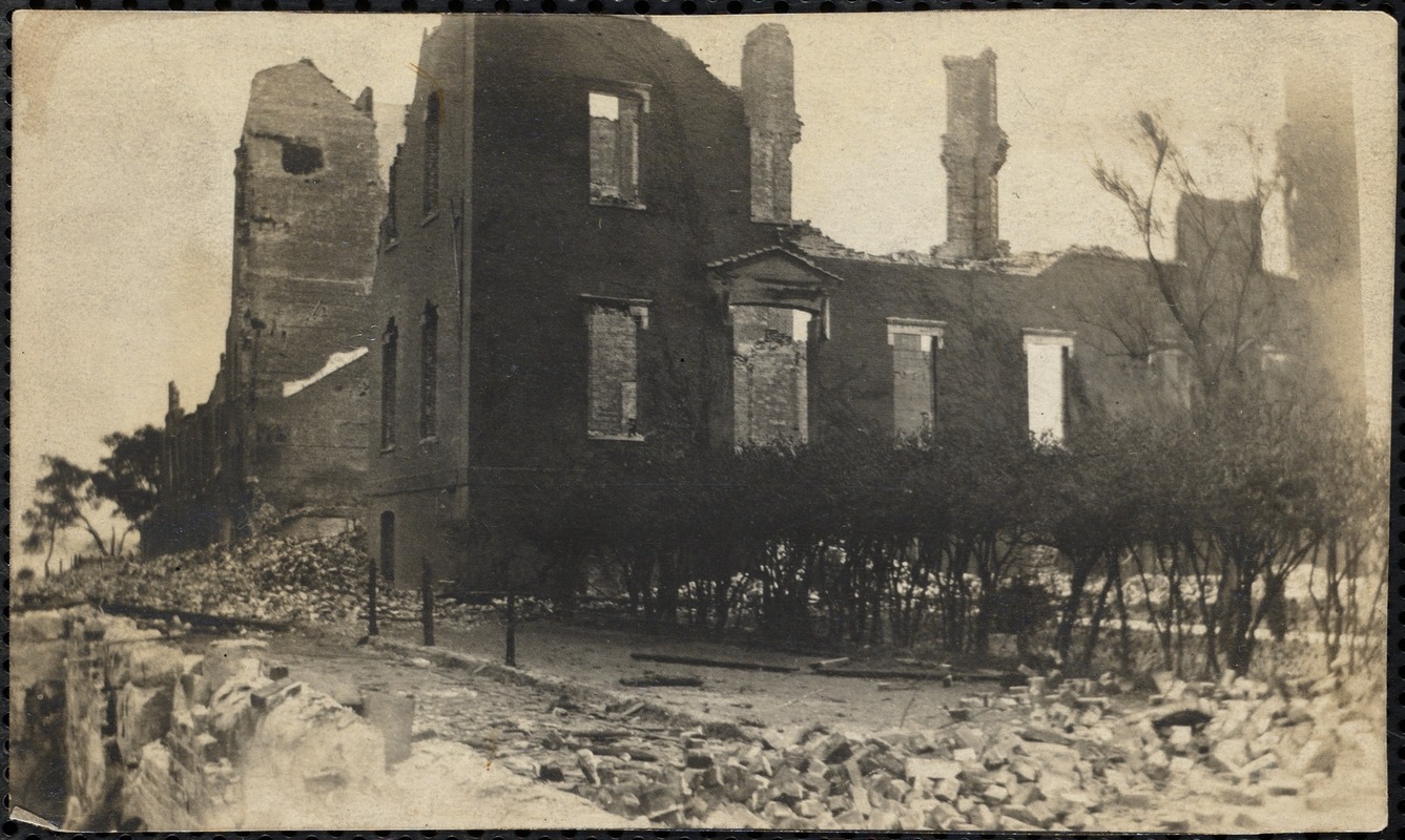 Ruins of the Great Chelsea Fire