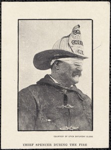 Chief Spencer during the fire