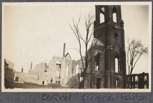 Chelsea fire, Central Congre. Church