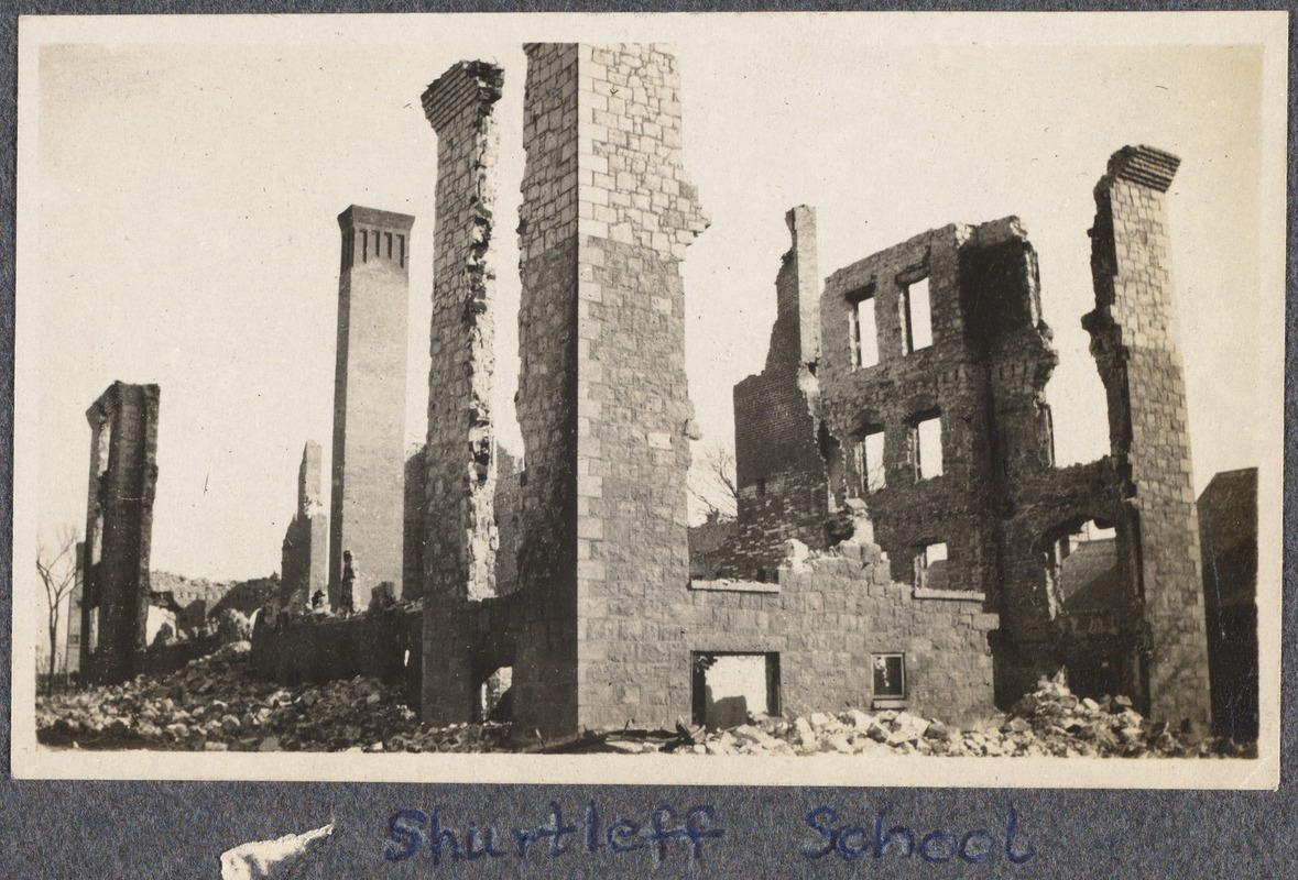 Chelsea fire, Shurtleff School