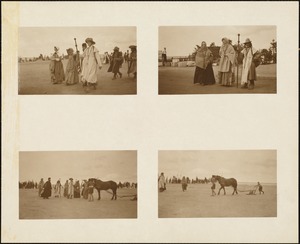 Plymouth Tercentenary Pageant, 4 views of costumed participants