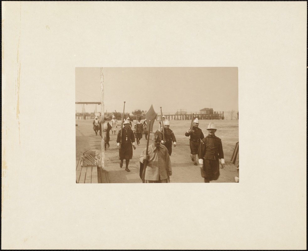 Plymouth Tercentenary Pageant, participants in file