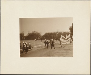 Plymouth Tercentenary Pageant, close-up of cast members