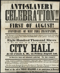 Anti-slavery celebration