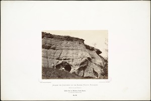 Indian Cave on Mulberry Creek, Kansas, 211 miles west of Missouri River.