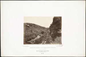Canon of the Purgatoire, Southern Colorado, 580 miles from Missouri River.
