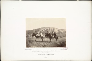 Zuni Indians, near border of New Mexico and Arizona.