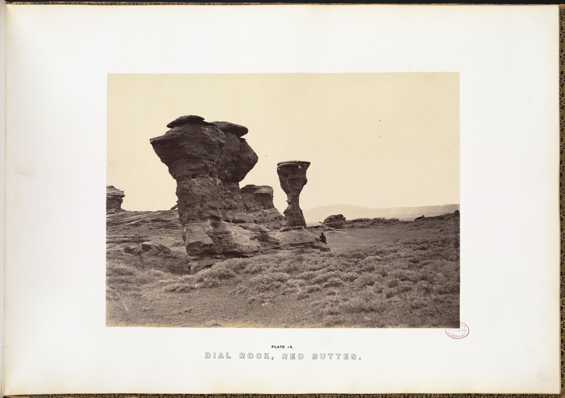 Dial Rock, Red Buttes.